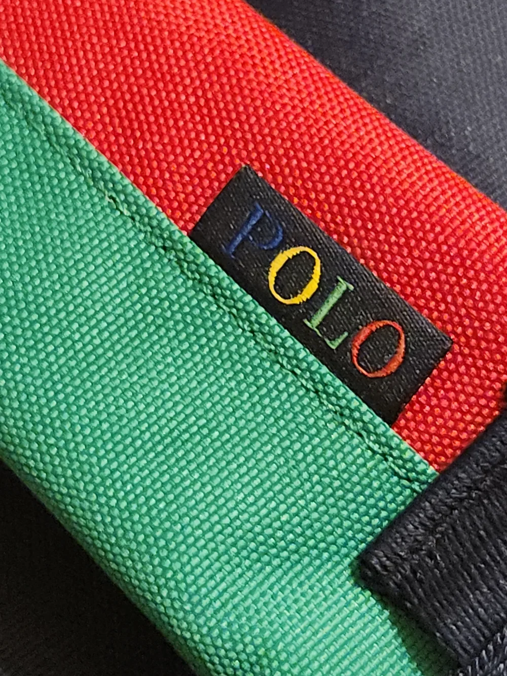 Polo Ralph Lauren Colorblock Multi-Color Backpack Bag New With Tags 9AR151-E69